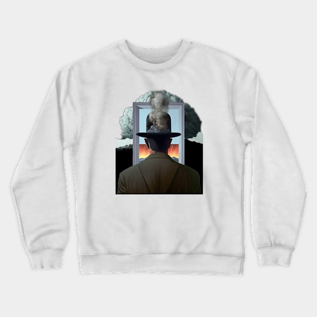 Smoke a Cigar No. 1: Nothing Bothers Me When I'm Smoking a Cigar (no fill, you choose) Crewneck Sweatshirt by Puff Sumo